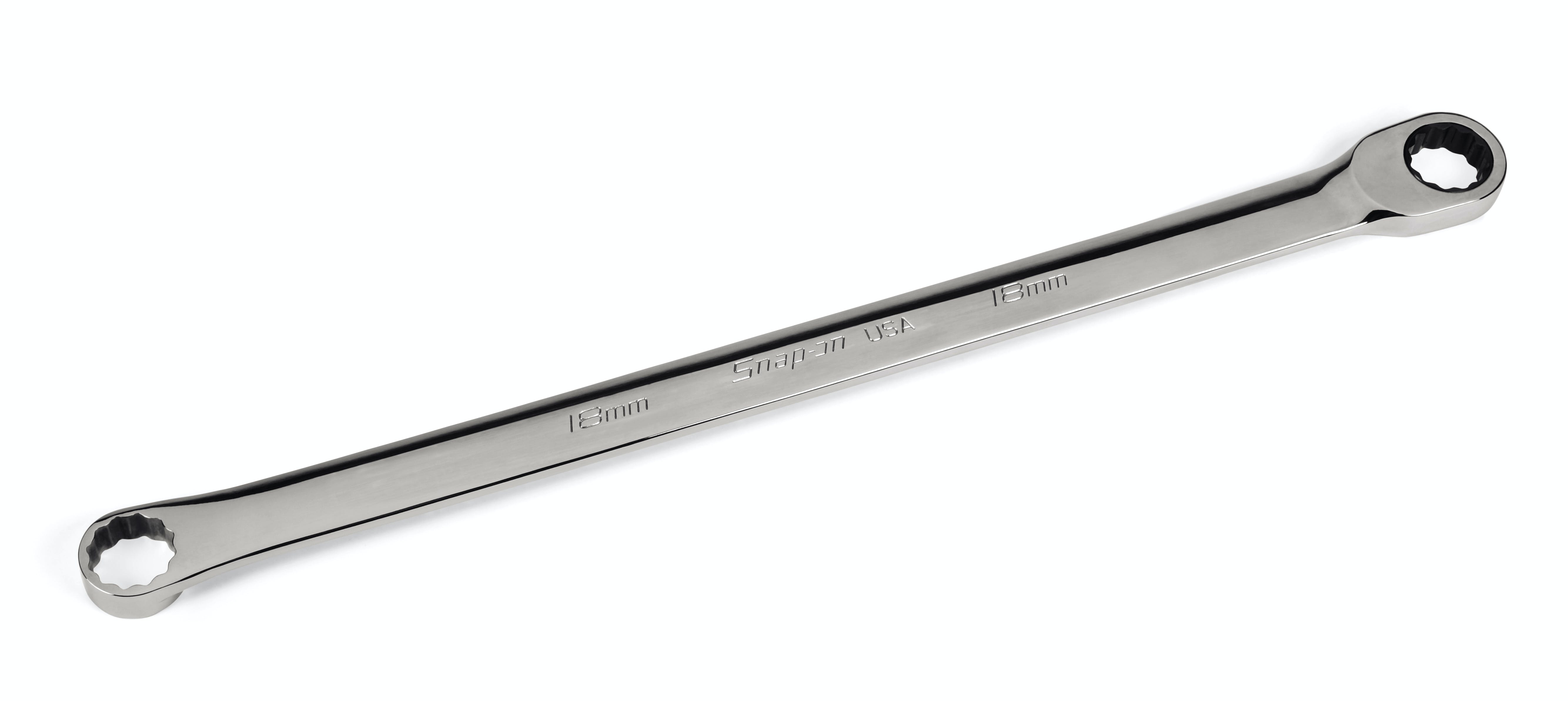 18 mm 12-Point Metric Flank Drive® High-Performance Combination Ratcheting Box Wrench | XDLRM18A 18 mm 12-Point Metric Flank Drive® High-Performance Combination Ratcheting Box Wrench | XDLRM18A